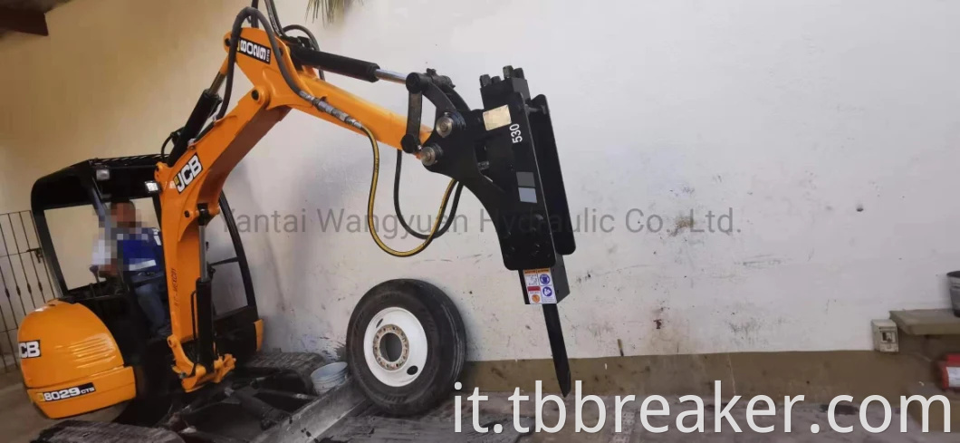 0,5tons-80tons Tipo laterale Breaker idraulico Breaker idraulico Hammer Breaker